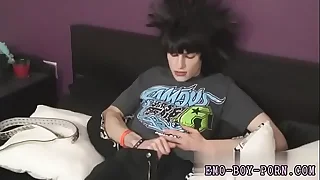 Emo boys unconcerned sex dildo Hot fresh model Kayden Spike comebacks this